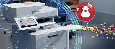 Sicherheit für Ihre Drucker mit den Sicherheitslösungen von Brother