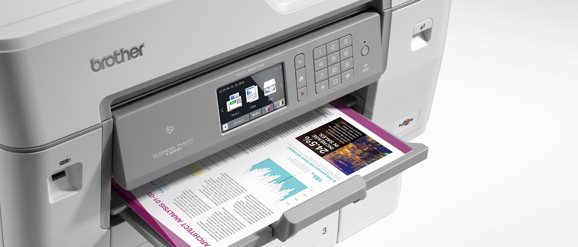 MFC-J6947DW with colour document